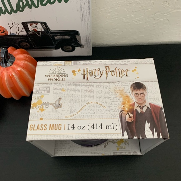 Harry Potter Glass Glitter Mug - Picture 13 of 13